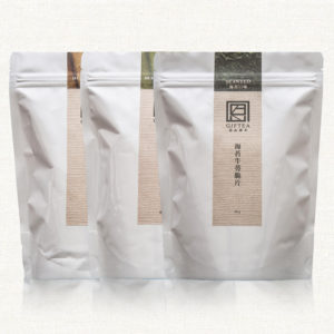 原味脆片80G+芥末脆片80g+海苔脆片50G【恩品禮茶】